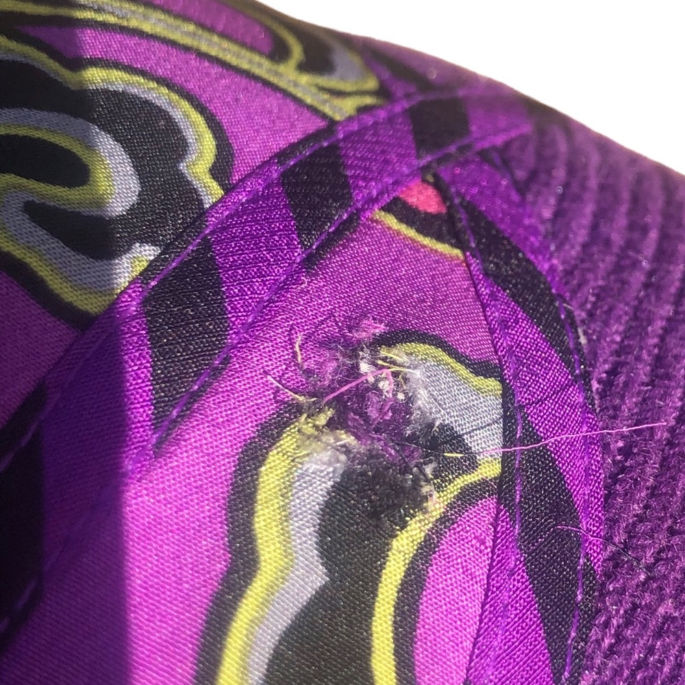 Koos of Course Purple Printed Cardigan Small - Picture 8 of 13